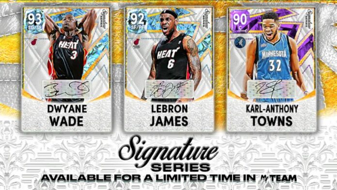 Signature Series fait ses débuts attendus sur NBA 2K22 MyTeam
