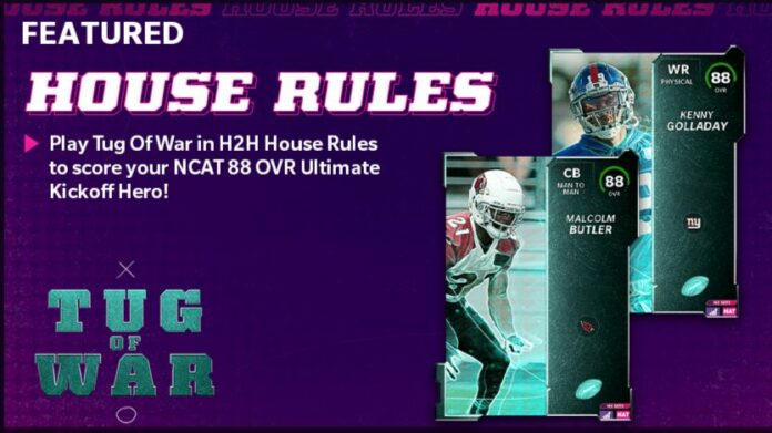 Ultimate Kickoff House Rules revient à Madden 22 avec Tug-of-War
