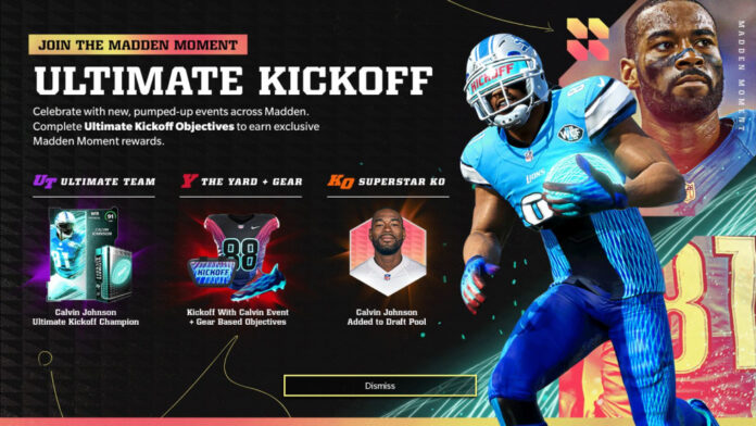 Ultimate Kickoff The Yard Bundles + Legends 4 articles pour MUT
