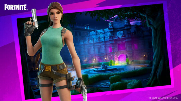 Code de pulvérisation gratuit Fortnite Lara Croft: Comment échanger
