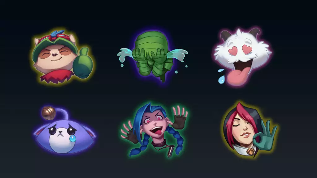 Emotes de League of Legends