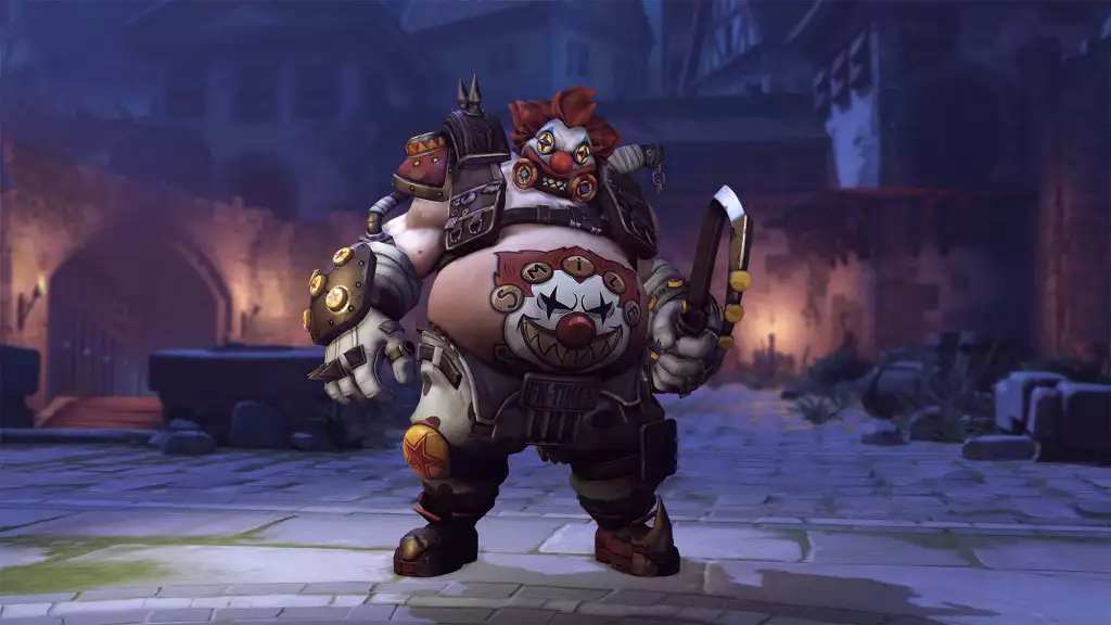 Overwatch Halloween Terror 2021 Peau Clown Roadhog