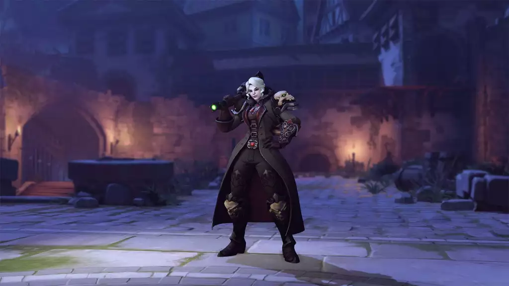 Overwatch Halloween Terror 2021 Vampire Hunter Brigitte skin