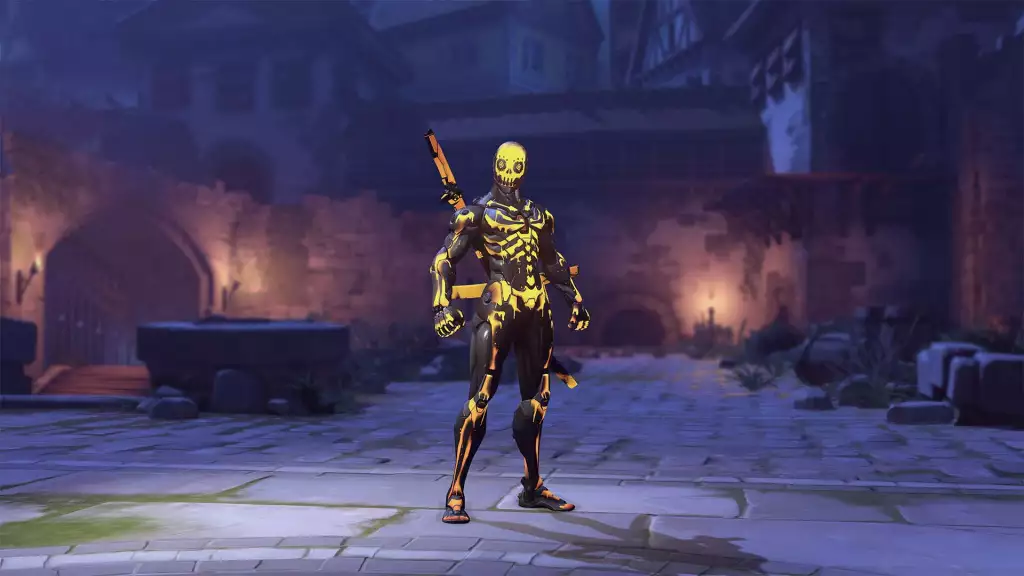 Overwatch Halloween Terror 2021 Skin Squelette Genji