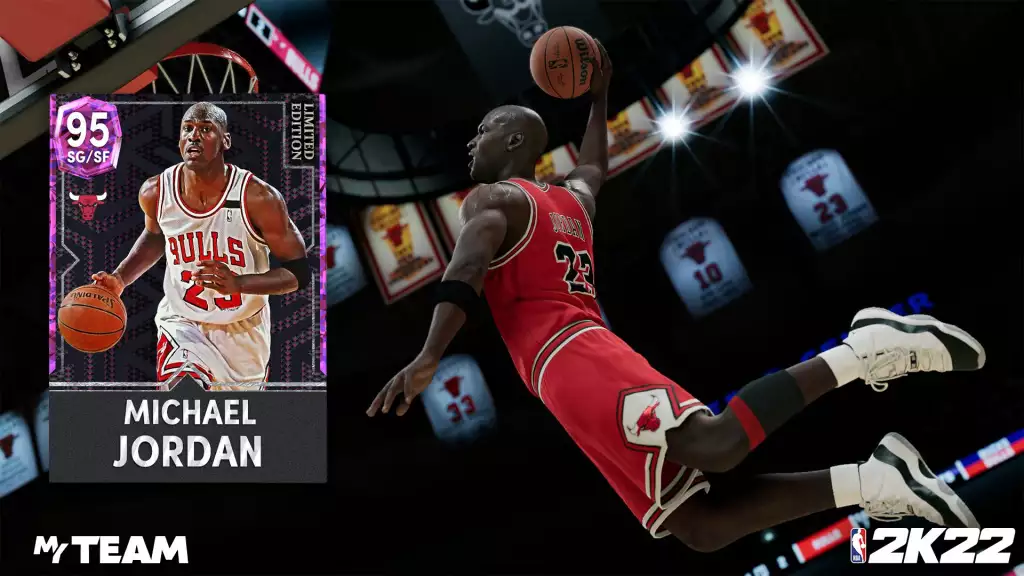 NBA 2K22 MyTeam Édition Limitée Michael Jordan 