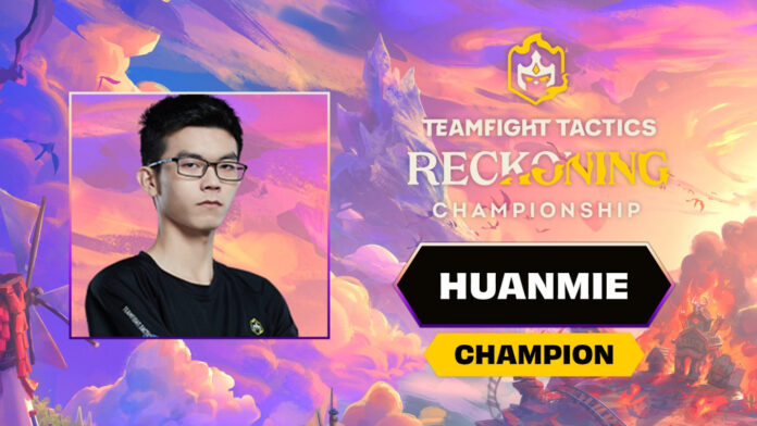 Huanmie remporte le premier championnat du monde TFT de Chine, avec une victoire en finale de Reckoning
