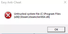 New World Steam mise à jour EAC Easy anti-triche