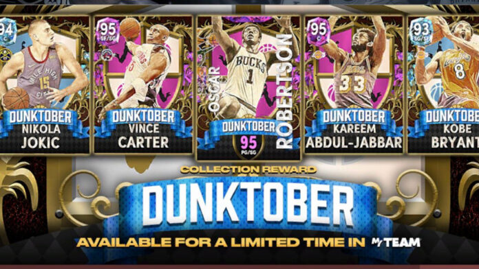 Octobre accueille Dunktober en tant que nouveau programme d'articles dans NBA 2K22 MyTeam
