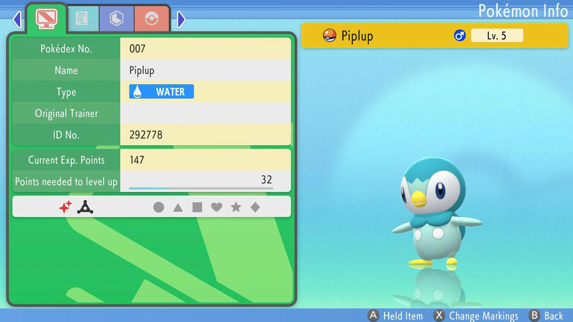 Comment obtenir un démarreur brillant dans Pokemon Brilliant Diamond et Shining Pearl - Piplup