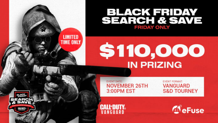 COD Vanguard Black Friday Search & Save tournament prize pool
