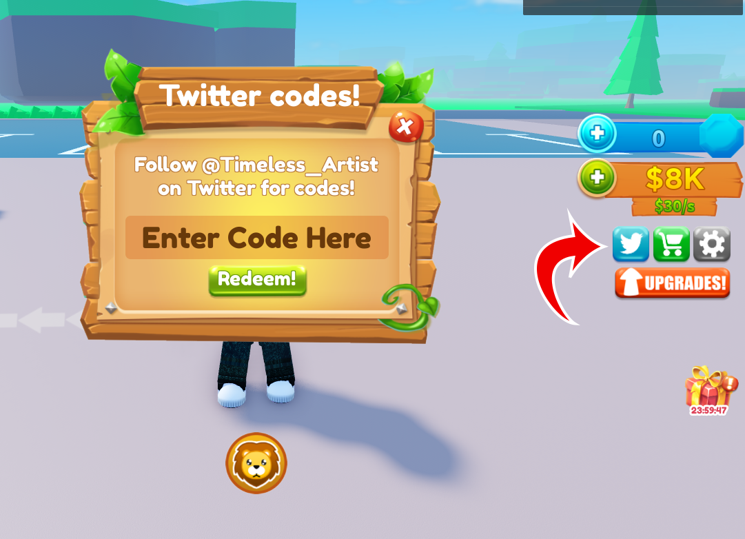 Codes d'utilisation de Zoo World