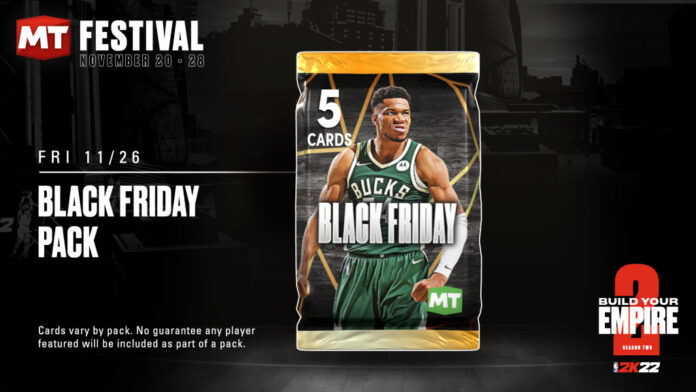 NBA 2K22 Black Friday Pack Market