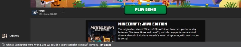 Minecraft sans connexion Internet corrige comment jouer au nouveau lanceur