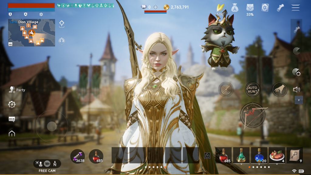 La date de sortie de Lineage2M présente les exigences de l'appareil télécharger les graphiques de gameplay de la taille du fichier