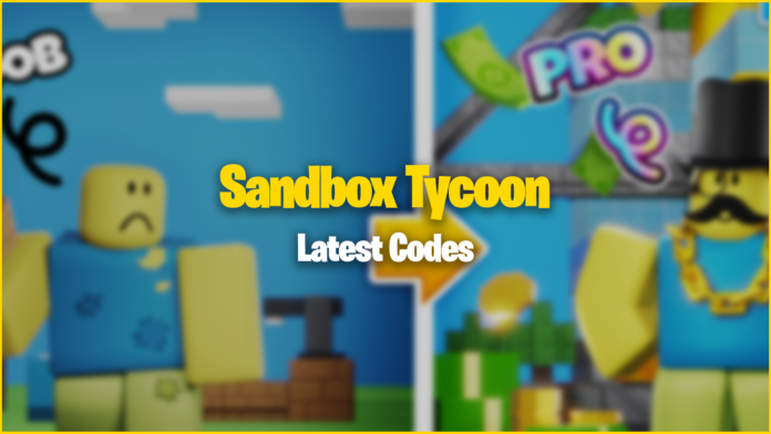 Sandbox Tycoon Codes