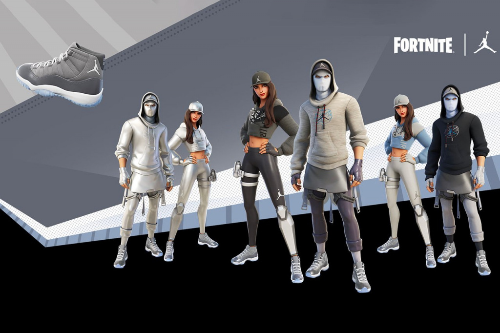 Équipement crossover Fortnite x Jordan Brand