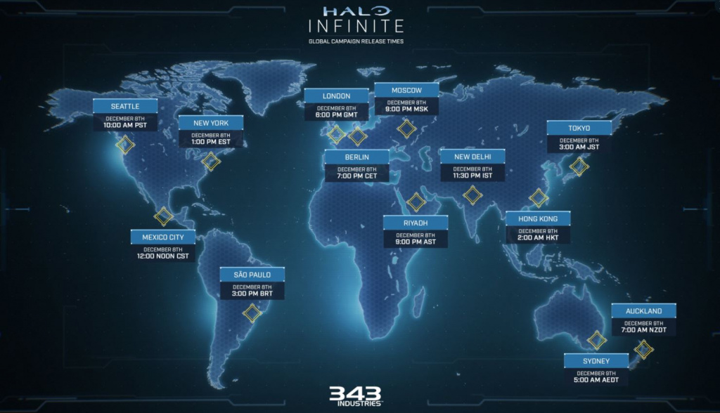 Heure de sortie de Halo Infinite - quand la campagne se débloque-t-elle ?