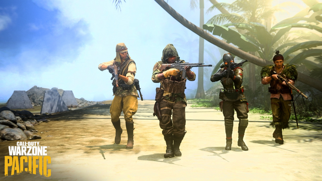 Les joueurs de Warzone Pacific trouvent des halls piratés qui déverrouillent des armes de niveau maximum après un meurtre