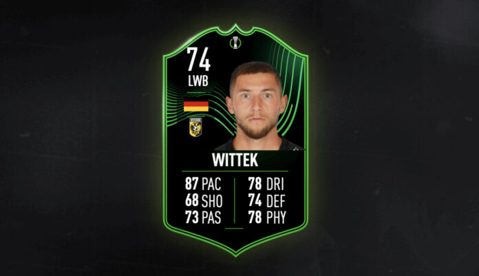 FIFA 22 Wittek Silver Stars Objectives page
