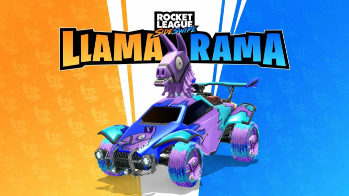 Sideswipe, mobile, ranked, dribble, air roll, free, cost, server, friend, rocket league, llamarama, items, list, challenges