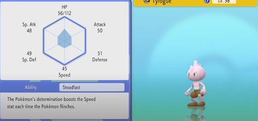 Pokémon Diamant Brillant Scintillante Perle Tyrogue