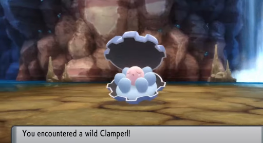Clampl emplacement pokemon bdsp