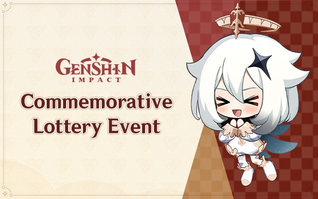 Genshin Impact 2.3 Évènement de loterie commémorative comment s'inscrire gagner primogems détails aventure rang twitter facebook