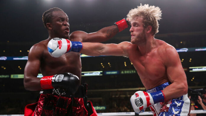 Logan Paul vs KSI poster Jake Paul