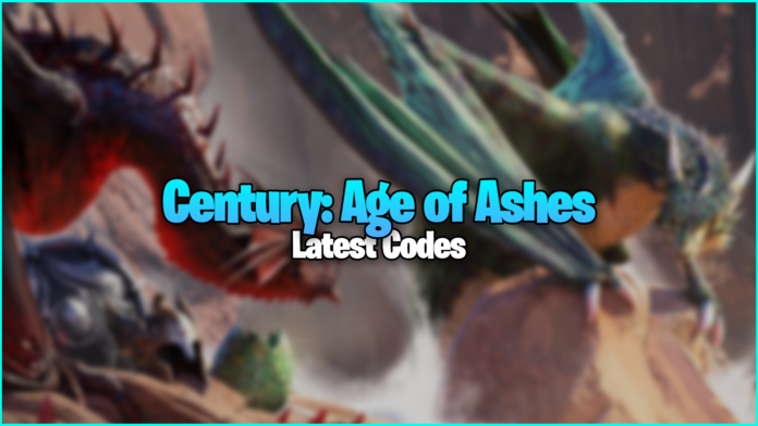 Century Age of Ashes Codes