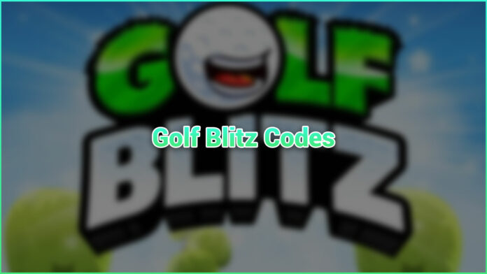 Golf Blitz Codes