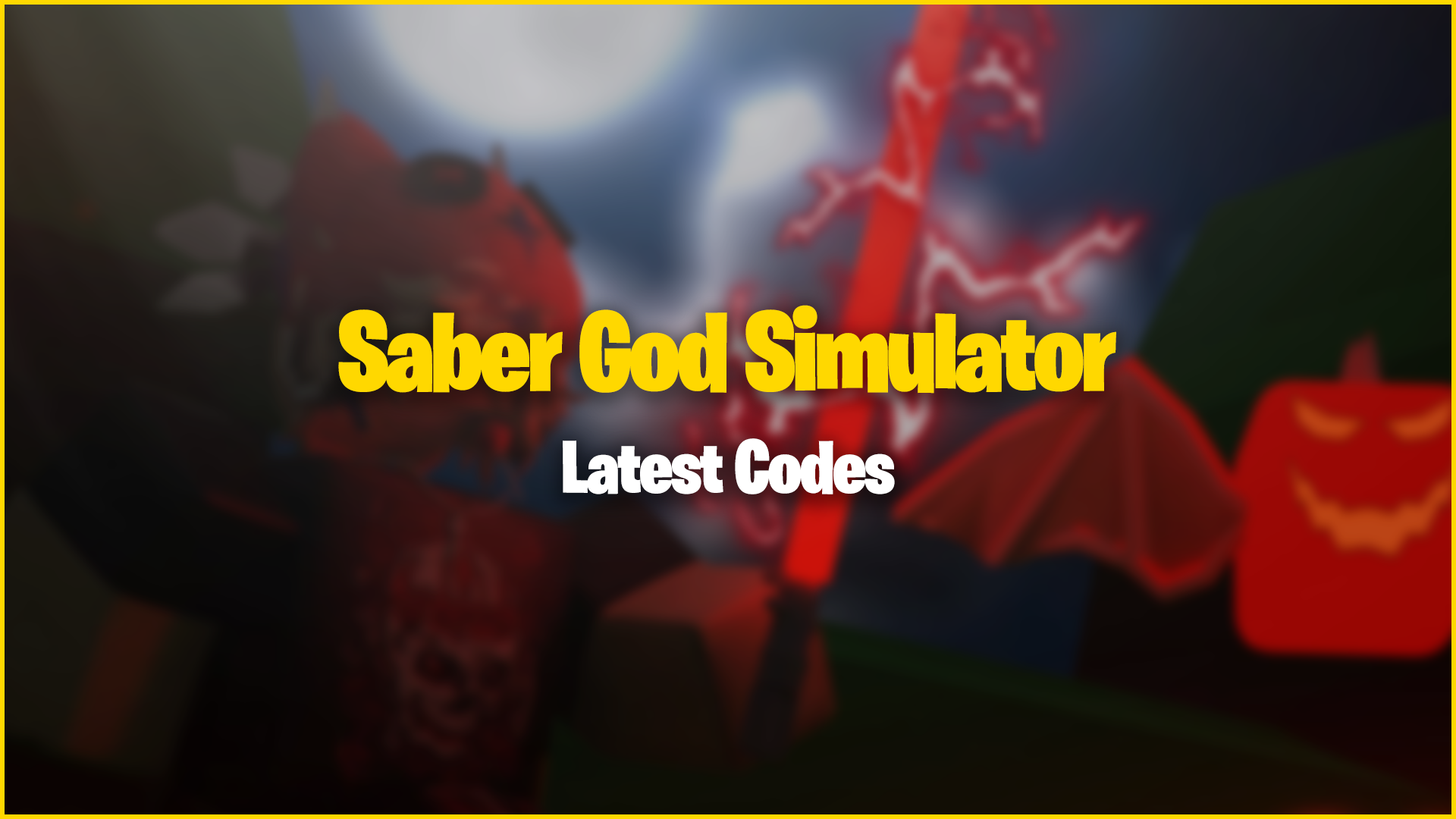 Codes du simulateur Saber God