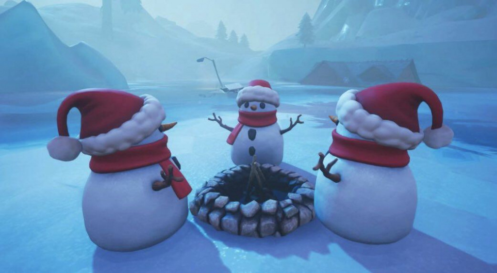 Fortnite Sneaky Snowman Chapitre 3 Winterfest 2021