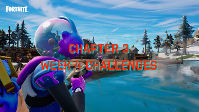 Fortnite Chapter 3 Season 1 Week 4 challenges
