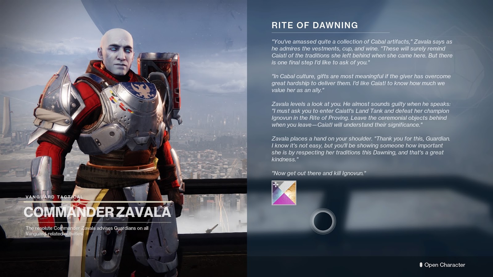 Destiny 2 Rite of Dawning Quest Guide