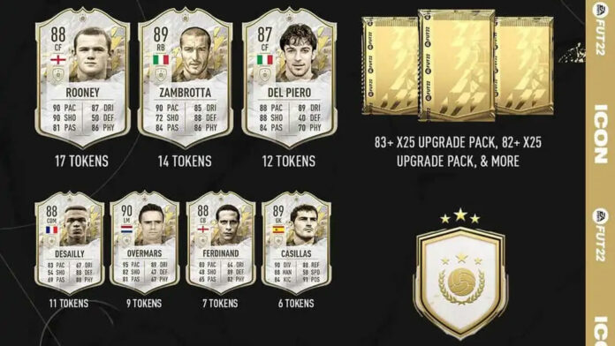 FIFA 22 All Icon Swaps Set 1 Objectives and Rewards