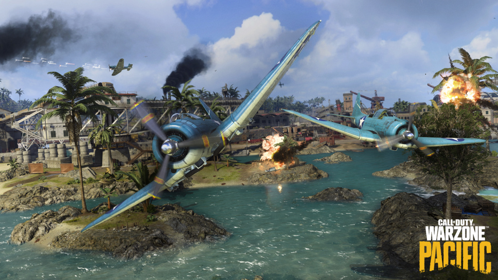 Jets Call of Duty Warzone Caldera Pacific