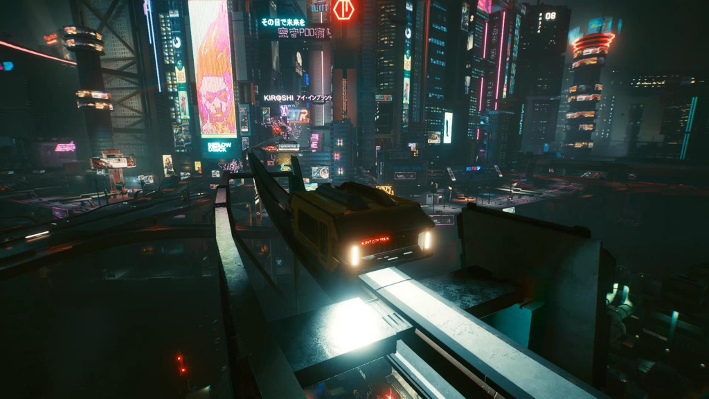 Mod du système de métro Cyberpunk 2077