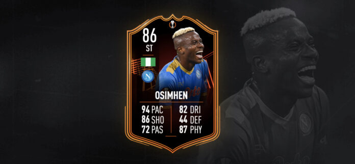 FIFA 22 FIFA 22 Victor Osimhen TOTGS Objectives list