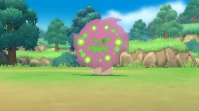 Spiritomb can only be caught in one location. (Picture: Game Freak)