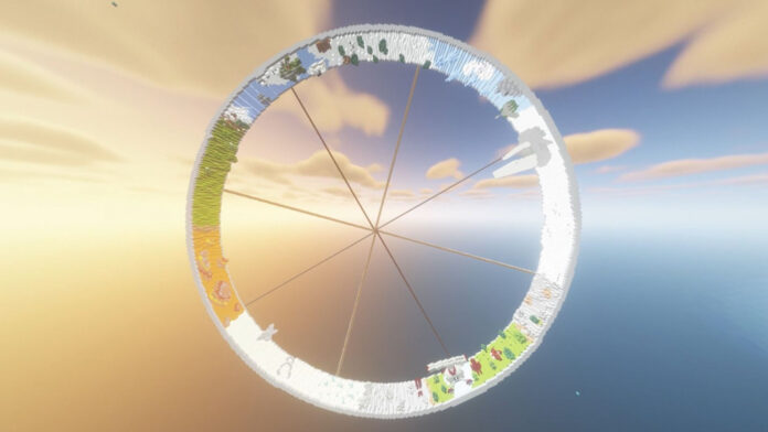 minecraft halo spinning ring youtube reach