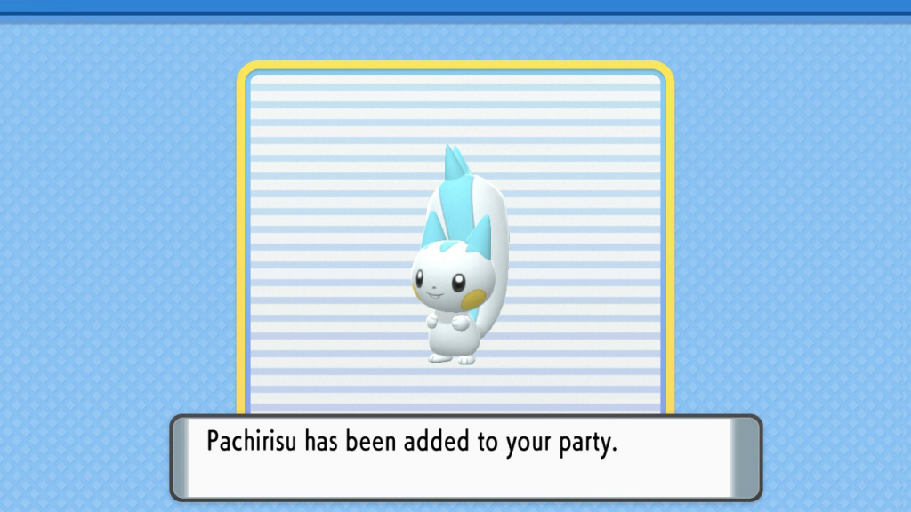 Pachirisu est l'un des rares Pokémon avec Pick-Up.  (Photo : Game Freak)
