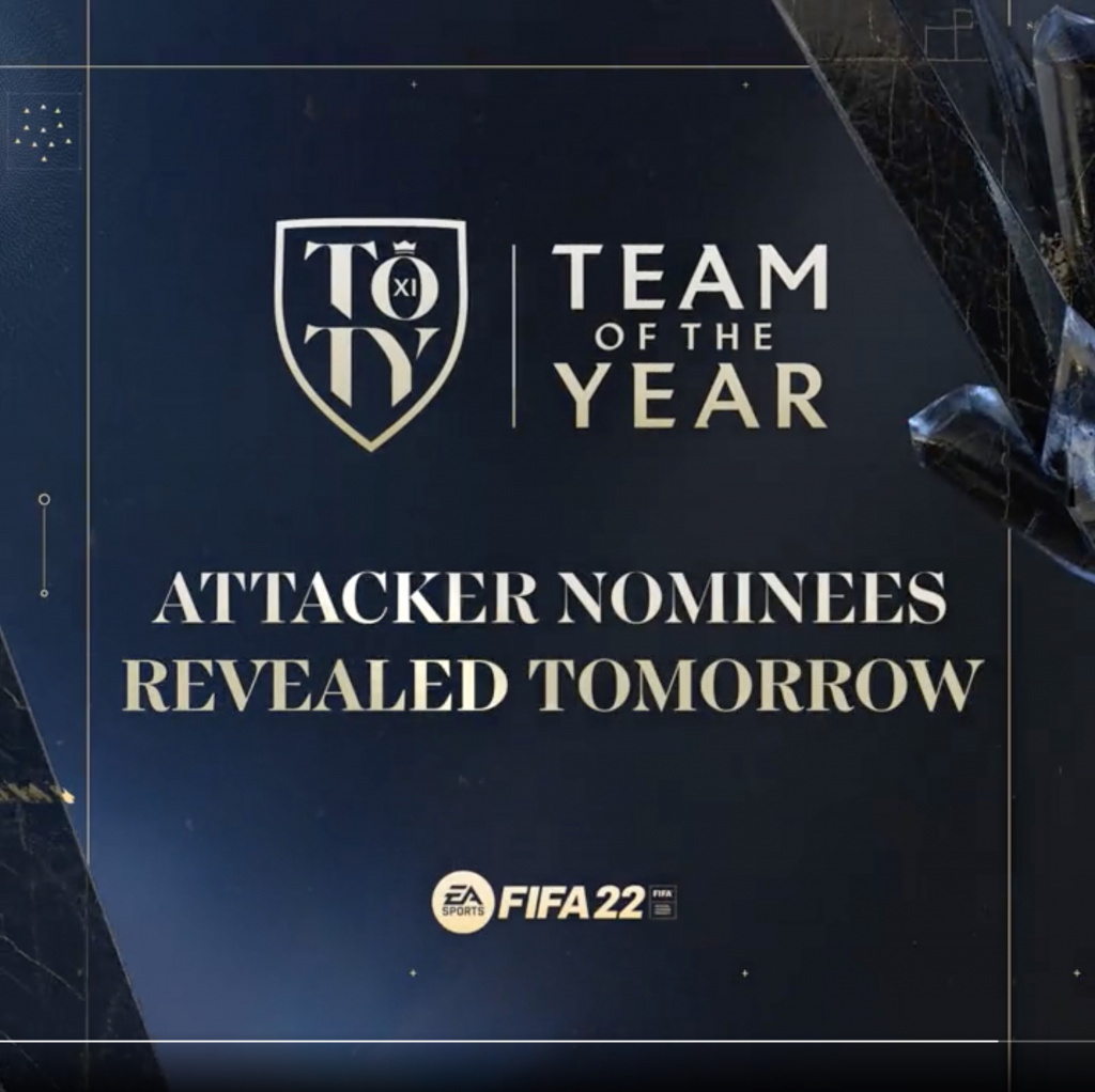 FIFA 22 TOTY Attacker Nominés tease