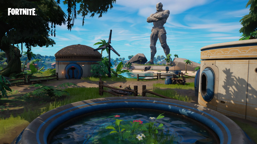Fortnite Chapter 3 nouvelle carte lilly pond
