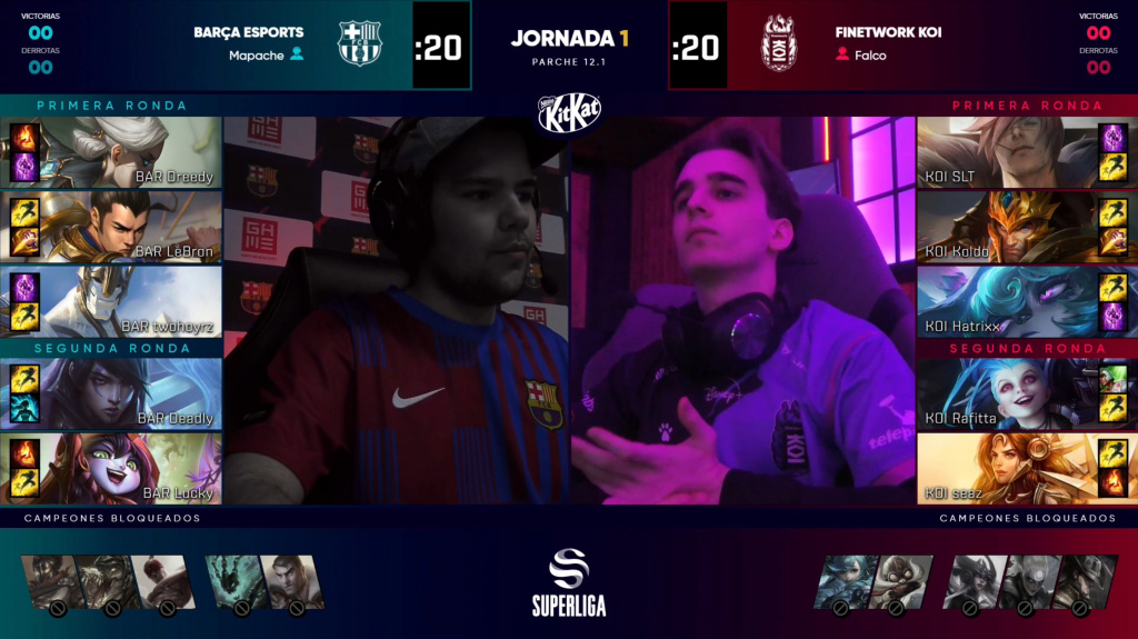 KOI contre Barca Esports Superliga