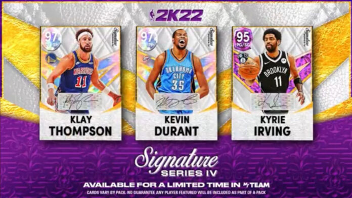 NBA 2K22 Signature Series IV Pack Market