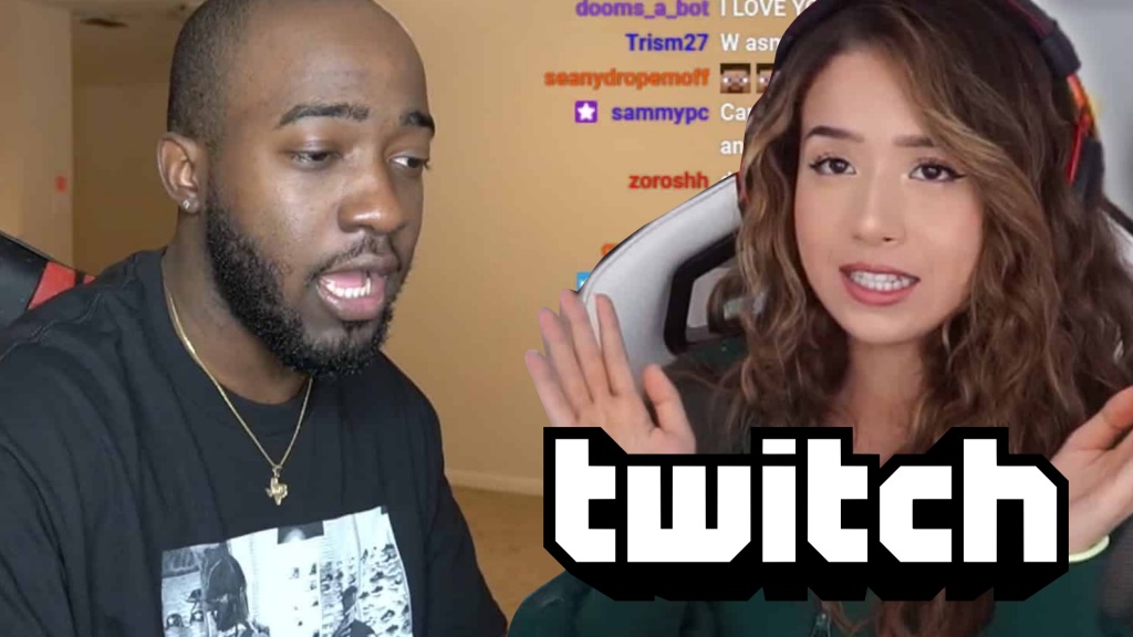 Pokimane Ninja Jessica Belvins menaces légales textes commentaires jidion haine raid chiennes