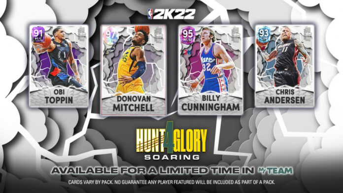 Hunt 4 Glory Soaring lance des packs et des bundles dans NBA 2K22
