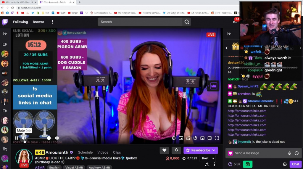 Amouranth a révélé qu'elle n'avait pas de contrat de streaming avec Twitch