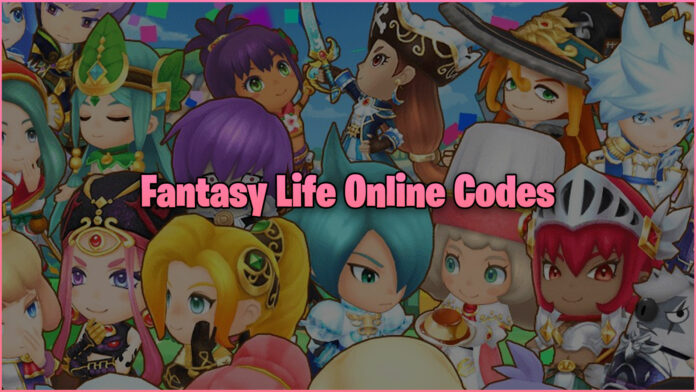 Fantasy Life Online Codes