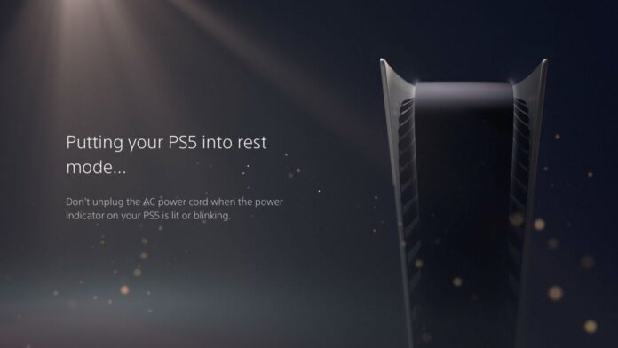 How to Put PS5 in Rest Mode